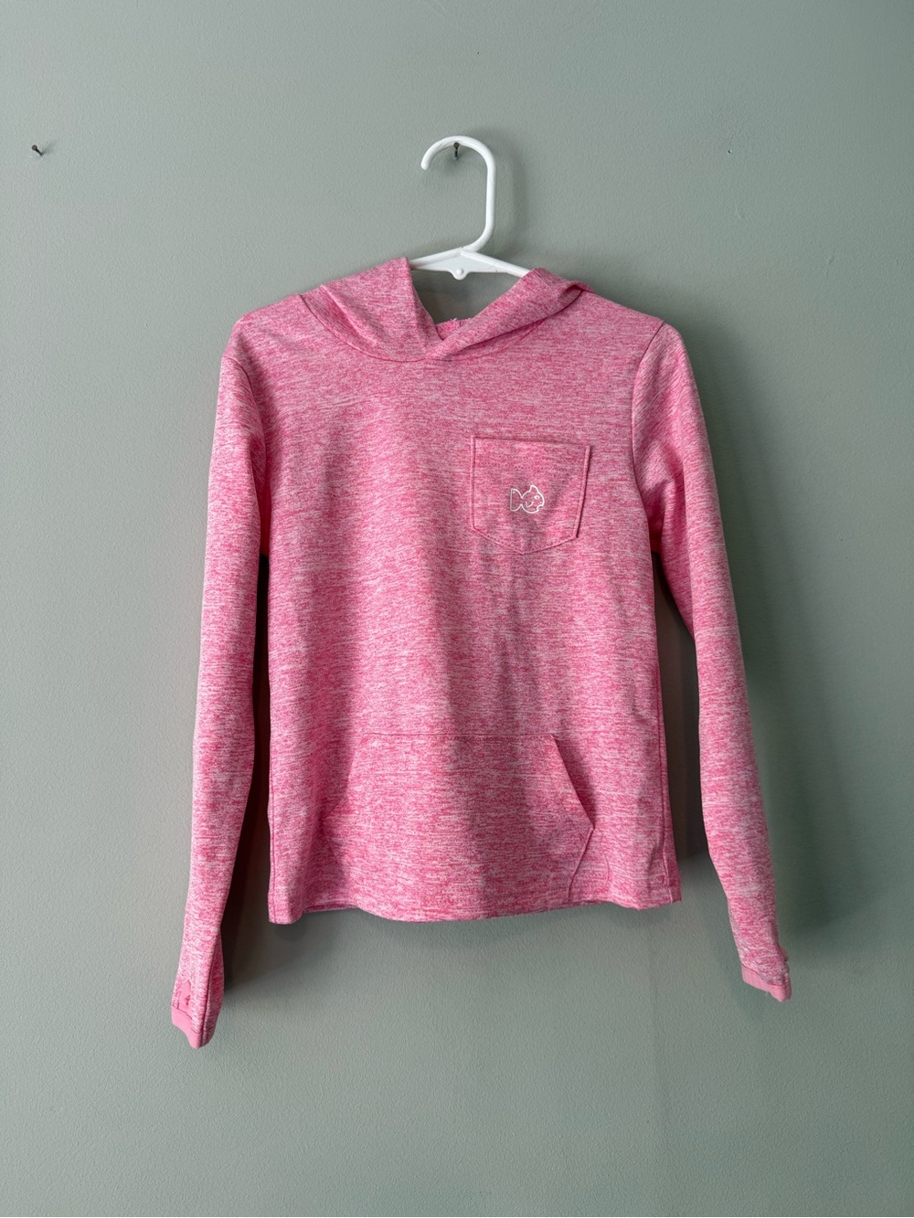 Girls' Prodah Pink Hooded Long-Sleeve Fishing Top